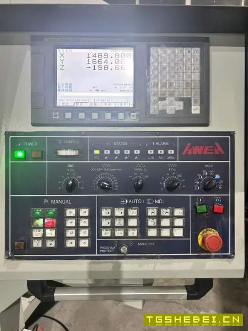 同款2台台湾亚威NVP-3015龙门工加中心，发那科MF系统.