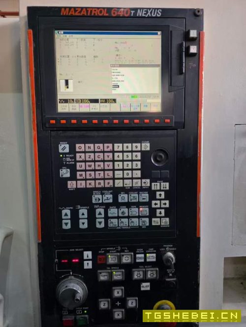 马扎克QTN200/1000车铣复合八寸中通卡盘12工位刀架带.