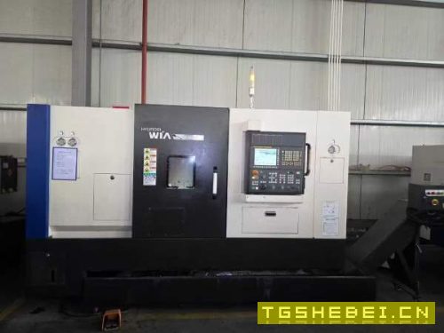 2018年韩国原装威亚L300MC车铣复合，12寸液压中空卡盘.