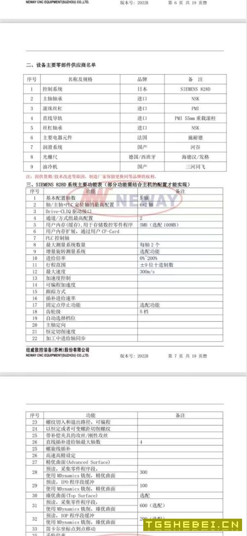 广东工厂在位出售:准新纽威PB110S卧式镗铣,三轴重型.