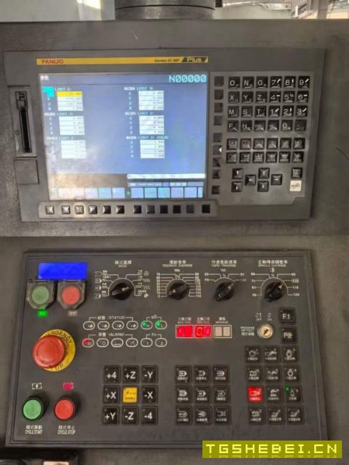 国祥HE1100L卧式加工中心发那科MFPLUS系统af电机驱动.