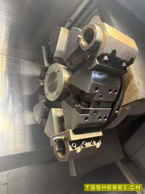 津上M08JII数控车床,2021年出厂,8寸台湾千岛卡盘,8.