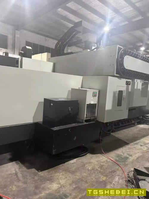 台湾亚威NVP-3015龙门工加中心，发那科MF系统、两线硬.