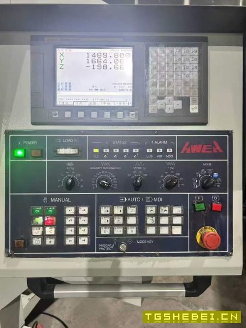 同款2台台湾亚威NVP-3015龙门工加中心,发那科MF系统.