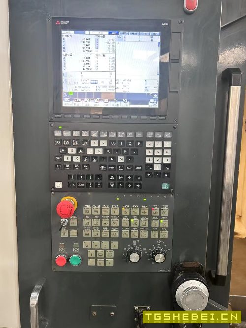 出售台湾崎发400双工位卧加、