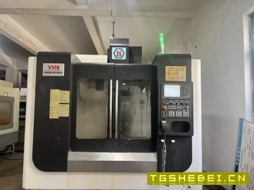 新到成合铁855加工中心，两线一硬，发那科mf系统，24.