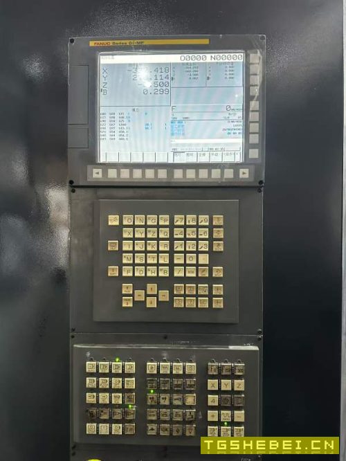 沈阳800双工位卧加，正T床身，2018年出厂，法纳克MF系.