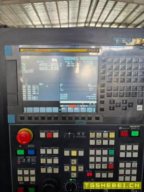 斗山PUMA3050L,12寸卡盘,18.5KW主轴电机,过棒料76.