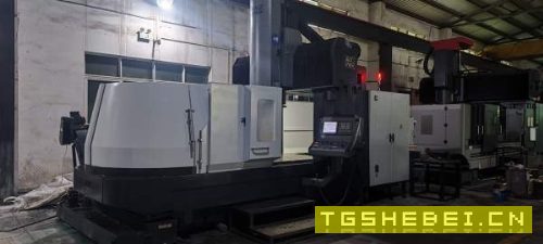 工期快到了台湾高明龙门机型：KCM-2000SV-P三硬轨法兰.