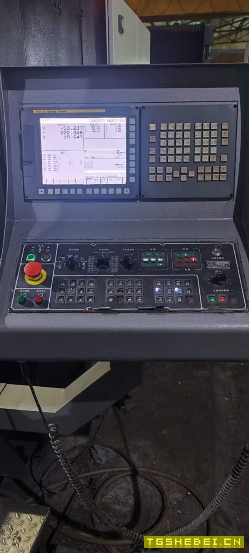 工期快到了台湾高明龙门机型：KCM-2000SV-P三硬轨法兰.