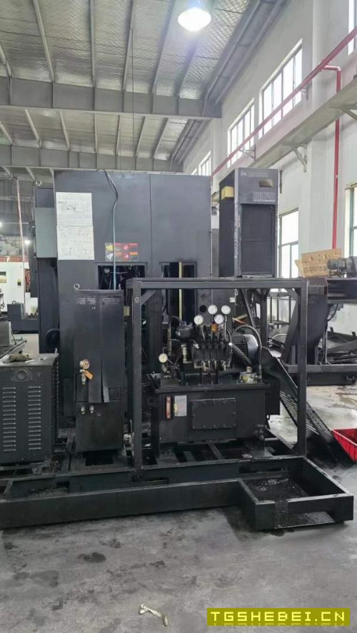 同款5台韩国原装斗山HM500双工位卧加,FANUC31i系统,.