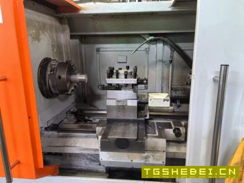 宝鸡HK80B/1米数控车床,款的6180,整体床身,2023年7.