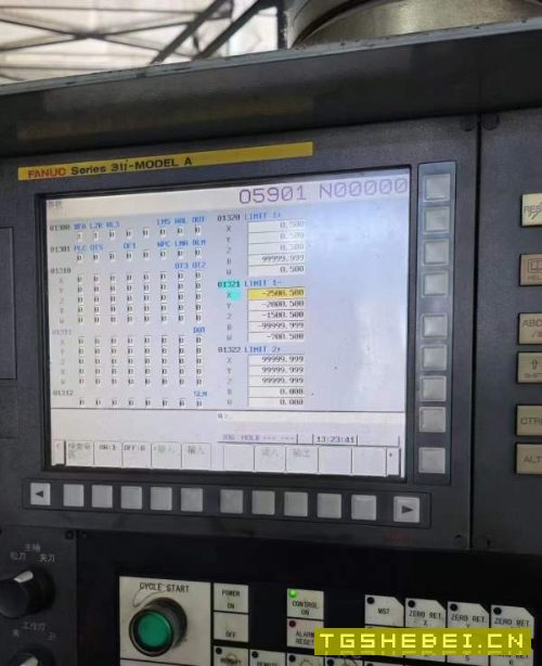 海天HTM160H/D数控刨台镗床系统高配发那科31i-MODEL