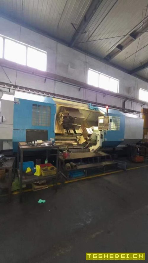 台湾原装立仲CNC-S50/3M重切削数控车床，24寸双液压卡.