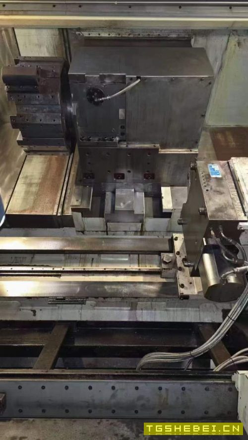 台湾原装立仲CNC-S50/3M重切削数控车床,24寸双液压卡.