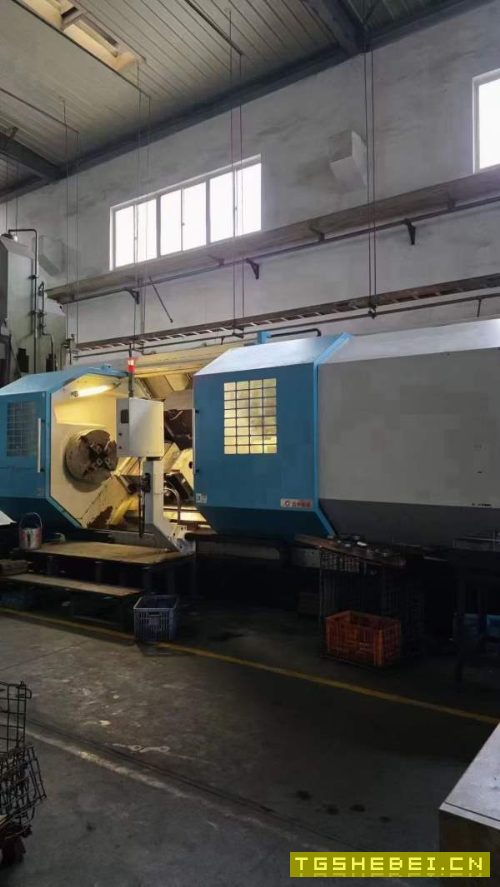 台湾原装立仲CNC-S50/3M重切削数控车床，24寸双液压卡.