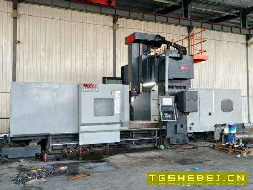 刚刚买下准新台湾威立4028龙门加工中心型号