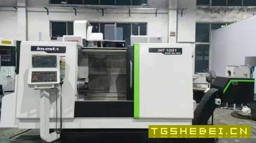 使用几百小时、2023年国盛lHT1031数控车床、发那科Plu.