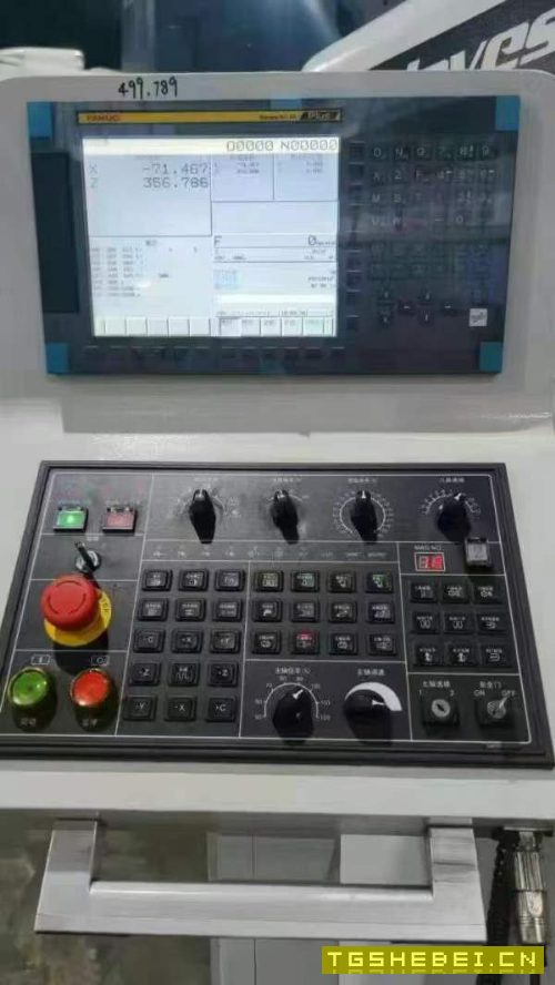 使用几百小时、2023年国盛lHT1031数控车床、发那科Plu.
