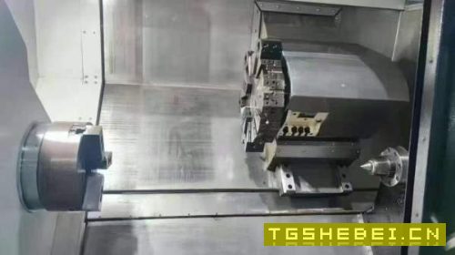 使用几百小时、2023年国盛lHT1031数控车床、发那科Plu.