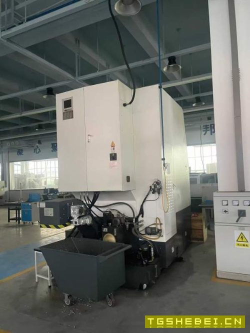 台湾油机KV500ATC高速数控立车，带刀库准新机，在位出.