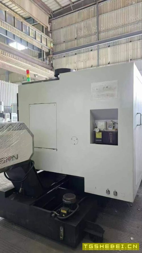 海天HTM-TC25L斜轨数控车12寸卡盘,12工位刀塔加工长.