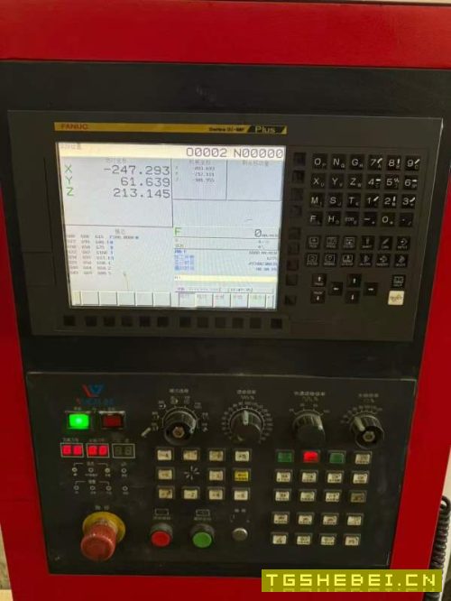 巨高1160数控铣一台,发那克MF