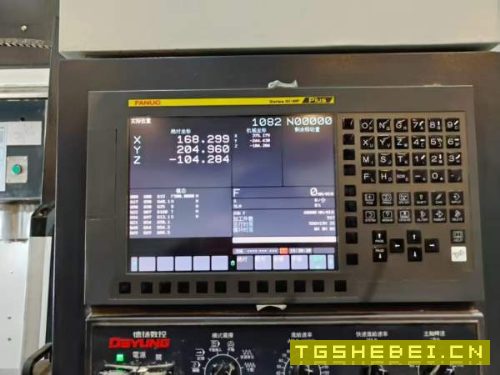 新到三台2022年苏州德扬850加工中心,发那科OI-MFPlus.