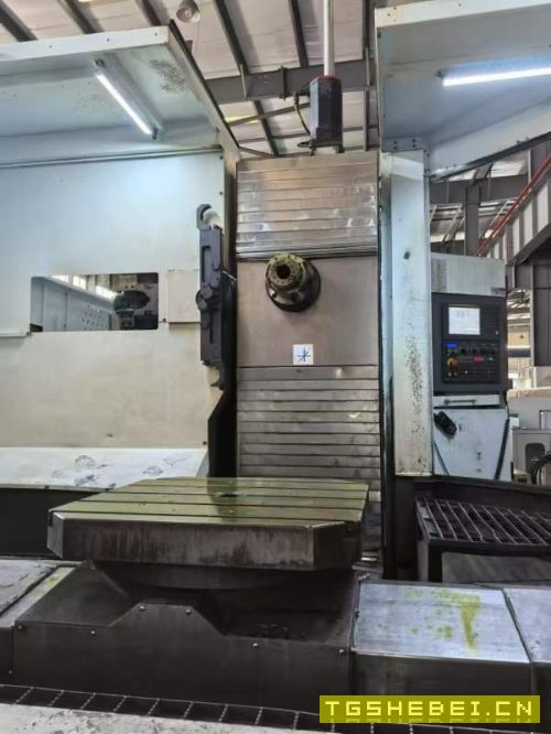 准新国祥HE800L卧式加工中心发那科MFPLUS系统af电机驱.