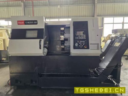 2007年马扎克NEX200/500U数控车床，加工长度500，机床.