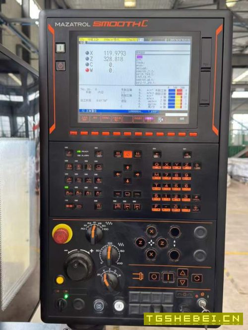 99新马扎克QT200MAL加长版车铣复合卡盘：8寸刀塔：12.