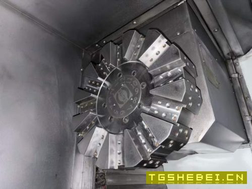 2022年杭州川禾8寸数控斜轨车，两轴线轨，新代22TA系.