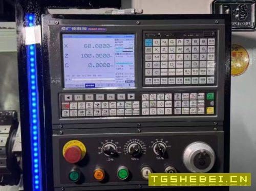 东部400刀塔机.准新9.5成新东部C400K斜轨数控车床.闲.