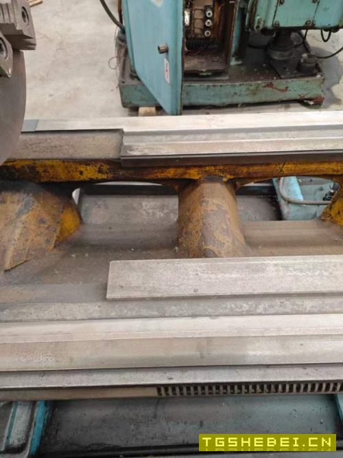 安阳鑫盛61632米普车一台，导轨550宽，带中心架，跟刀.