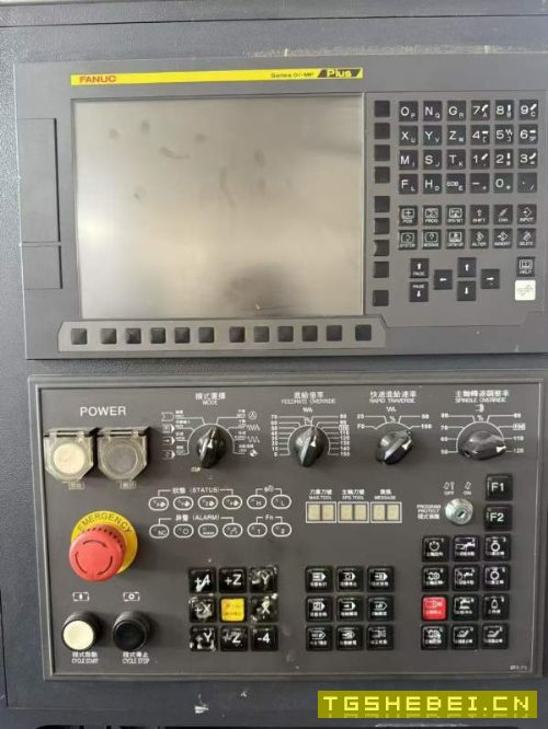 台功855数控铣床，价格便宜，发那科MFplus系统，主轴.