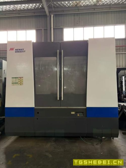 同款两台2018年纽威HM805T双工作台卧加，到T结构，发.