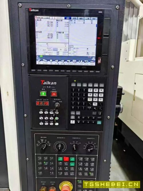 同款两台2024年台群T-856L重型加工中心，两线一硬床身.