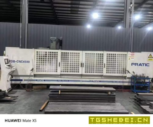 工厂在位出售普拉迪PDB4500型材机，全铸件床身，发那.