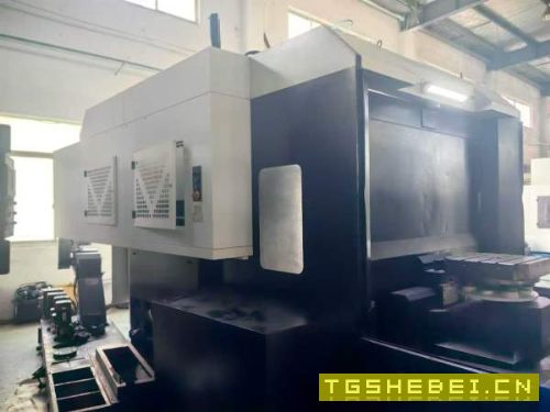 2018年苏州纽威500双工位卧加双工作台交换三轴滚柱导.