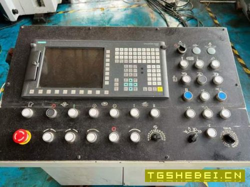 齐一3.5米原装数控立车西门子828系统Z轴行程1500mm，Y.