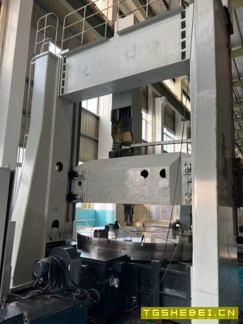 齐一3.5米原装数控立车西门子828系统Z轴行程1500mm，Y.