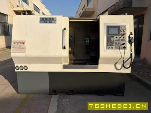 刚到一台江苏德尚kc-50数控斜轨车床，三菱E80系统，8.