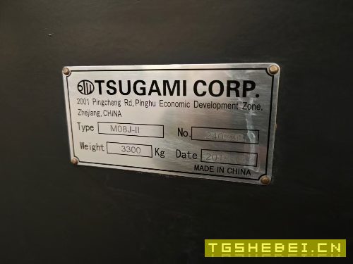 九成新津上M08JII数控车床，2018年出厂，8寸卡盘，8工.