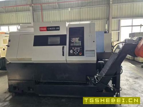 马扎克QTN200数控车床，10寸卡盘，12工位，带尾座，加.