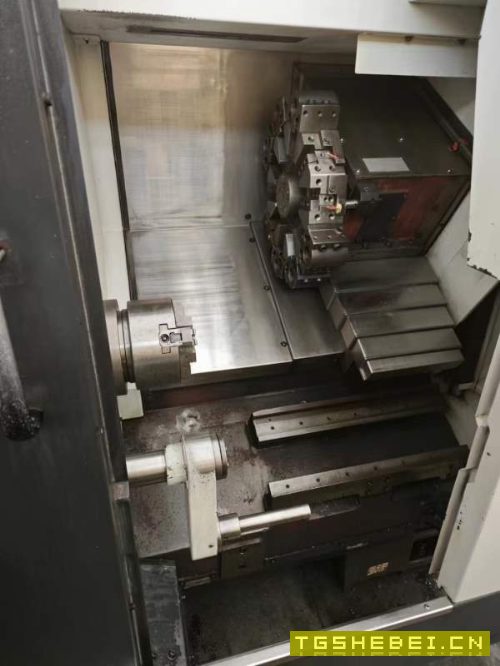 新到两台程泰GLS1500数控车床，8寸液压卡盘，12工位刀.