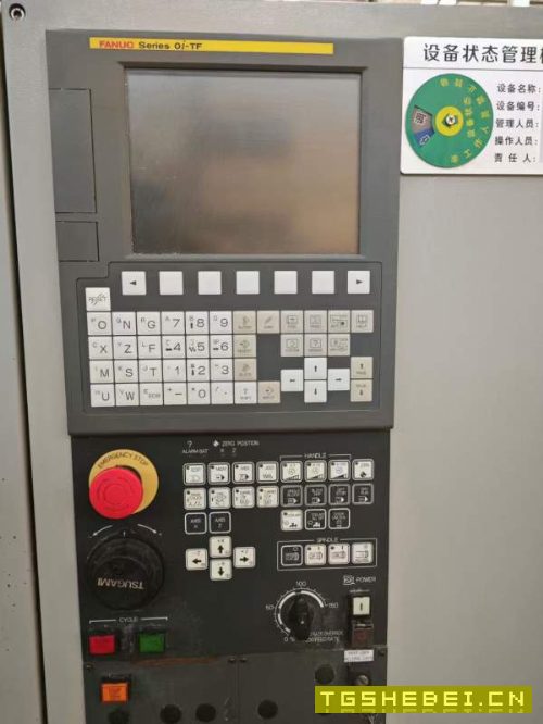 九成新津上M08JII数控车床，2018年出厂，8寸卡盘，8工.