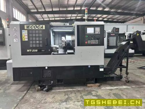 批发出售3台台湾胜杰数控车床、发那科系统SL-8车床:8.