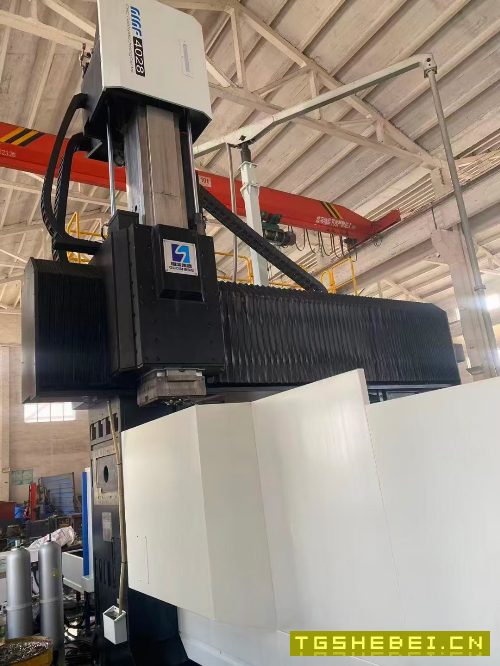 刚刚买下：顶配南通国盛4028龙门加工中心，2022年10月.