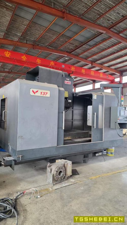台湾原装进口高峰VMC1370立式加工中心，行程1300x700x.
