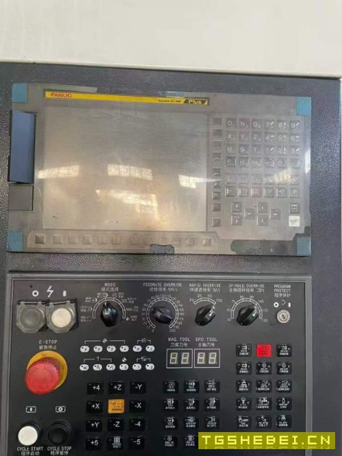 2022年坤杰1370加工中心，发那科MFplus系统，两线一硬.